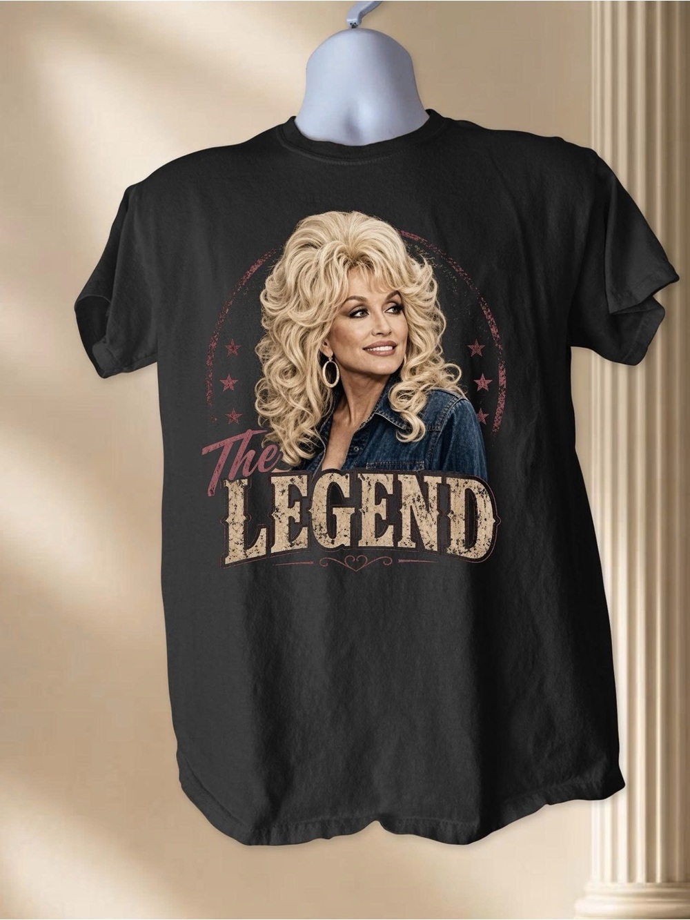 Dolly Parton The Legend Country Music Graphic Tee